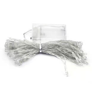 Proposal Arrangement LED8 Functional Leather Wire Light Battery Box Light String Star Light Christmas Decorative Light