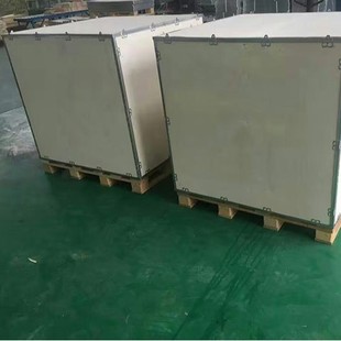 Wholesale wooden pallet wooden box export wooden box packaging fumigation-free plywood packing box wooden frame lattice box