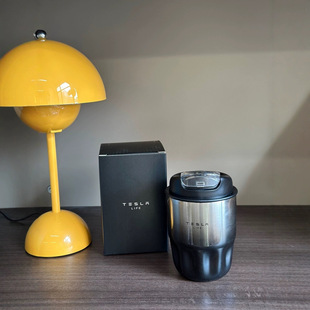 Tesla Coffee Cup Car Water Cup 316 Stainless Steel Thermos Cup Men and Women Summer Cold Cup