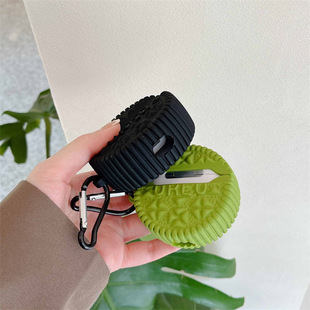 New Small Eyes Cookie Headset Protective Cover for Apple airpods pro 123 Generation Soft Case Protection