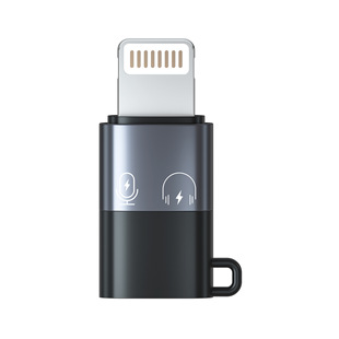 Suitable for Apple Adapter Otg Converter Wireless Microphone Adapter Typec Interface Headphone Adapter