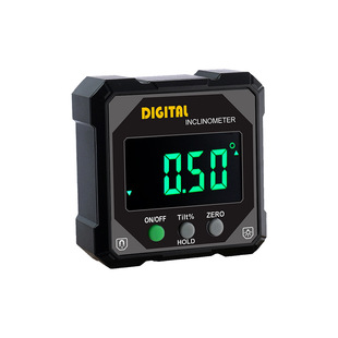 HUOTO digital display inclination box protractor digital display inclinometer inclination box angle meter slope meter level meter
