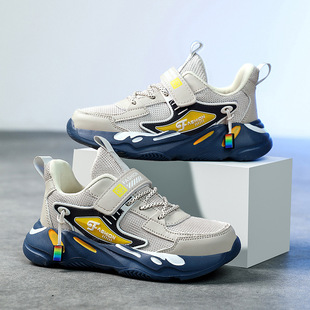 Boys Shoes Casual sneaker Summer 2025 New Non-slip Breathable Children's Torre Shoes Large Children's Running Shoes