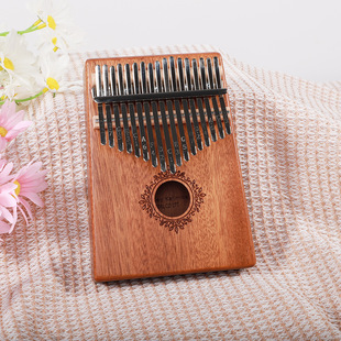 Kalimba Thumb 21 Tone/17 Tone Beginner Girl genuine goods Finger Piano Easy to Learn Finger Instrument