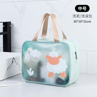 Cosmetic Bag 2022 New ins Style Super Fire Waterproof Portable Women's Travel Large Capacity Toiletry Bag Storage Bag Box