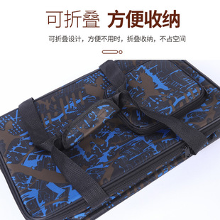 Art Canvas Waterproof Folding Gouache Pigment Bag Storage Bag Toolbox Portable Painting Box Portable Large Capacity