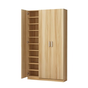 Balcony Shoe Cabinet Modern Simple Multi-function Hall Cabinet Household Doorway Large Capacity Wooden Shoe Rack Shoe Cabinet Storage Cabinet