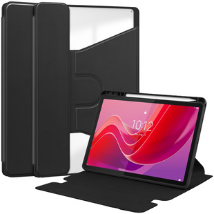 Подходит для Lenovo Xiaoxin Pad2024 Вращающийся акриловый защитный чехол M11 Bluetooth-клавиатура кожаный чехол Слот для ручки 11 дюймов