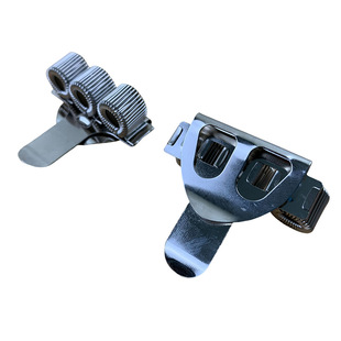 Portable metal pen holder multi-purpose iron pen holder can be fixed Notebook Spring pen holder manufacturers