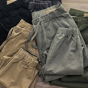 2023 Work Clothes Welder Pants Men's Wear-resistant Dirt-resistant Loose Electric Welding Labor Protection Work Pants Workers' Clothes for Construction Site
