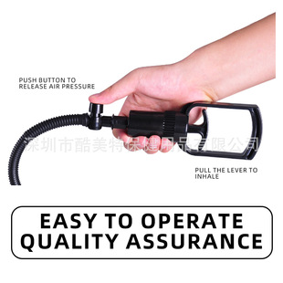 1 manual penis exerciser with 3 aprons and reverse mold, deluxe exerciser