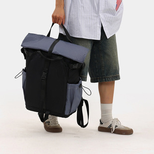 Backpack Men's Large Capacity Commuter Computer Backpack Business Casual College Student Schoolbag Waterproof Travel Bag Men's Bag