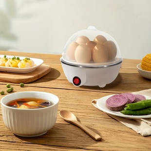 Mini Multi-functional Egg Boiler Automatic Power-off Egg Steamer Egg Custard Household Egg Boiling Artifact Small Breakfast Machine