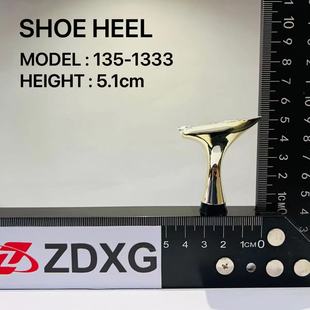 Zhengda heel sole 135-1333 New temperament ABS electroplated thin heel ladies sandals high heels heel