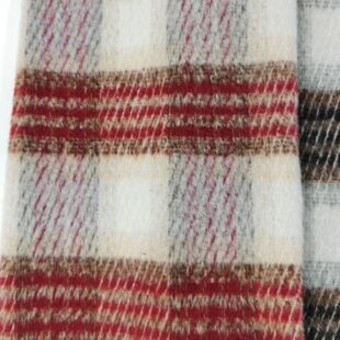 Yuezhang Autumn and Winter Plaid Chanel Style Fabric Slub Woven Woolen Tweed Fabric Celebrity Coat Bag