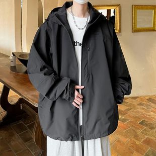 Japanese Style Charge Clothes Men's Spring and Autumn Style High-end Coat 2023 New American Style Retro Fashionable Brand Work Jacket