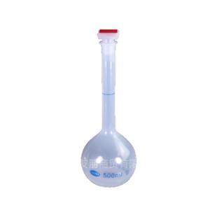 Plastic Volumetric Bottle with Plug Transparent Sub-bottling Plastic Big Belly Bottle Translucent Chu Liquid Bottle Liquid Experimental Sub-bottling