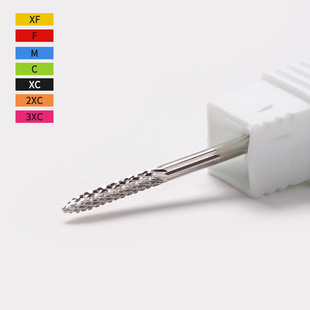 Cross-border direct supply nail tungsten steel grinding head rapid nail removal pre-treatment to remove dead skin two-way nail removal grinding head Collection