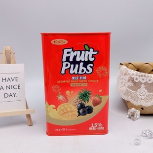 Yilifa Swiss sugar fruit flavor comprehensive soft candy 508G fruit super soft candy 458g leisure festive gift batch