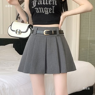 Tmall TikTok Quality Pleated Skirt 2025 New College Style Anti-glare High Waist Korean Style Elegant Short Skirt Skirt
