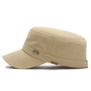 Hat Men's Spring and Autumn New Sunshade Flat Top Fashion Casual Hat Outdoor Sports Cap Korean Style Trendy Sun Hat