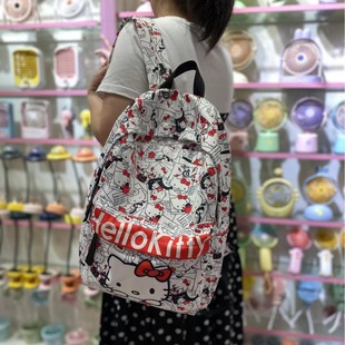 Увеличьте рюкзак Yugui Dog Cool Loami hellokitty приливная сумка легкая туристская школьная сумка