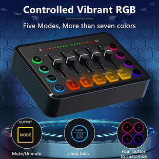 F9 живая звуковая карта беспроводной Bluetooth DJ оборудование Live звуковая карта с цветной кнопкой RGB BM-800 звук микрофона