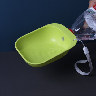 Accompaniment Cup Go Out Drinking Head Bottled Water Convenient Easy to Carry Pet Dog Cat Drinking Bowl Pet Supplies Batch