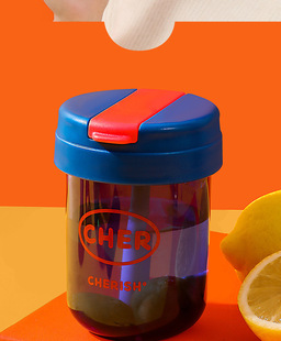 Net red cute tons of cool music student women's plastic cups creative trend portable straw cups manufacturers direct batch cups