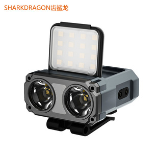 Cross-border new induction headlight cap lamp USB charging outdoor stepless dimming headband night fishing LED headlight