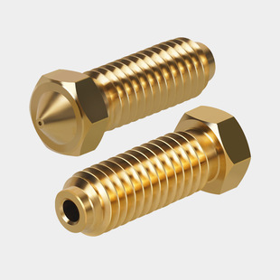 3D printer accessories Anycubic kobra2 crater brass/hardened rigid nozzle vertical dimension cube