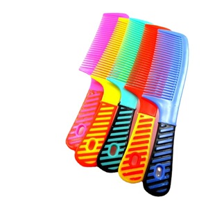 One dollar hairdressing comb large color comb dense tooth comb A9 new material comb 1 yuan department store