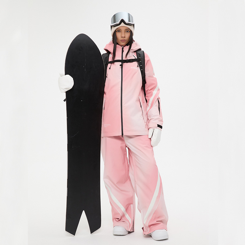 3L Ski Suit Men's and Women's Set, Winter Warm, Windproof, Waterproof, Hardshell Ski Suit Set, Factory Wholesale, Custom Orders Available