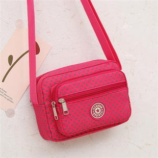 Crossbody Bag Women's Canvas Shoulder Oxford Cloth Mother Bag Backpack Middle-aged Mother-in-law Bag Nylon Old Grandma Cloth BN