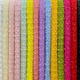 Laser embroidery fabric multi-color mesh three-dimensional embroidery fabric factory direct laser silver edge butterfly embroidery fabric