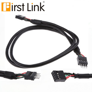 Спот USB2.0 DuPont 9PIN удлинитель 9PIN 9PIN материнский удлинитель USB передний провод