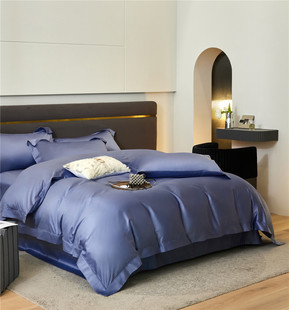 Italian Top Hao 140 Cotton Long-staple Cotton Four-piece Set Golden Sun T800 High-setting Bedding Bedding Home Textile