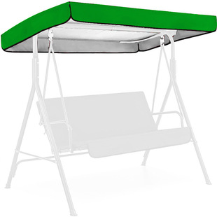 Factory wholesale swing sunshade outdoor swing rocking chair dust cover courtyard waterproof sunscreen swing ceiling cover