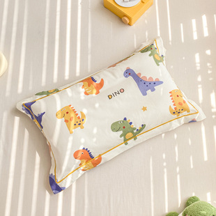 New Children's Cotton Pillowcase 30*50 Cotton Four Seasons Cartoon Baby Pillowcase Kindergarten Small Pillowcase Batch