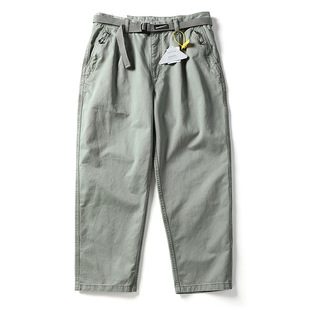 Japanese Vintage Tooling Youth Trendy Brand Heavy Thickened Loose Tapered Pants Wide Leg Pants Men's Harlan Carrot Pants