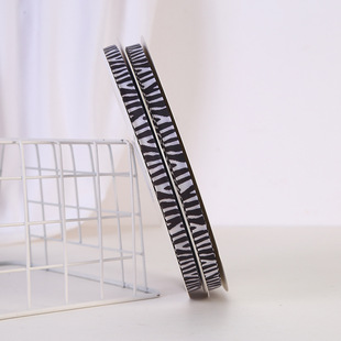 Cross-border 1cm animal print thread belt DIY clothing shoes and hats decorative accessories home balloon decorative ribbon wholesale