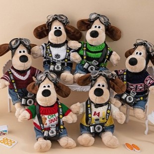 Handdog Space Mirror Accessories Handmade DIY Cartoon Dress Up Doll Accessories Plush Toy Accessories
