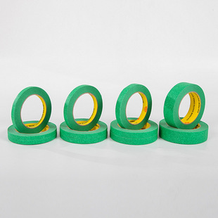 Green high-viscosity masking paper tape for exterior wall does not hurt the wall 5cm without leaving glue real stone paint masking tape