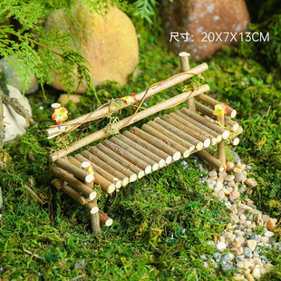 Micro landscape garden courtyard decoration plant corner creative forest pastoral decoration kindergarten environment layout materials