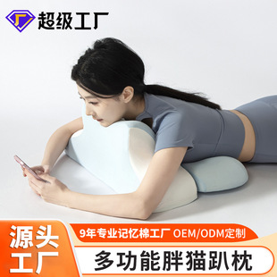Многофункциональная подушка для толстых кошек Подушка для шейного отдела позвоночника Подушка для шеи Подушка Подушка для мобильных телефонов