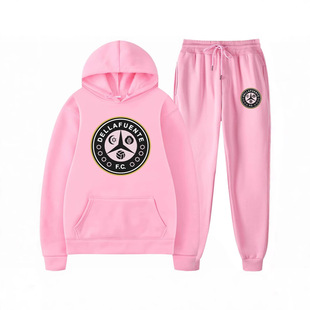 Amazon AliExpress New Delafuente Classic Hooded Sweat suit Men and Women Loose Casual suit Batch
