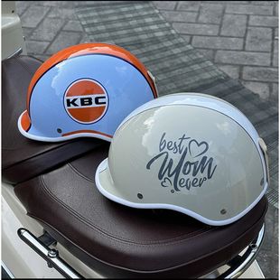 Helmet Retro Motorcycle Harley Beret Scoop Helmet Water Scoop Helmet Half Helmet Summer Helmet Bandit Japanese Style Internet Popular 3C
