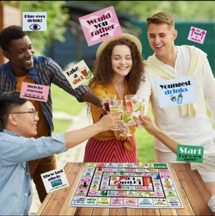 Новые трансграничные игры Fun Drinking Game for Friends Настольные игры Настольные игры
