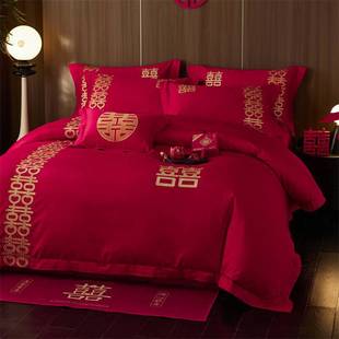2025 new cotton fashion wedding embroidery multi-piece set
