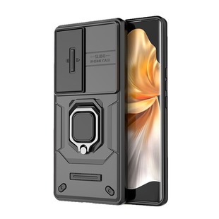 Cross-border suitable for VIVO V50 battle bear push window phone case V30 pro magnetic car drop protection cover